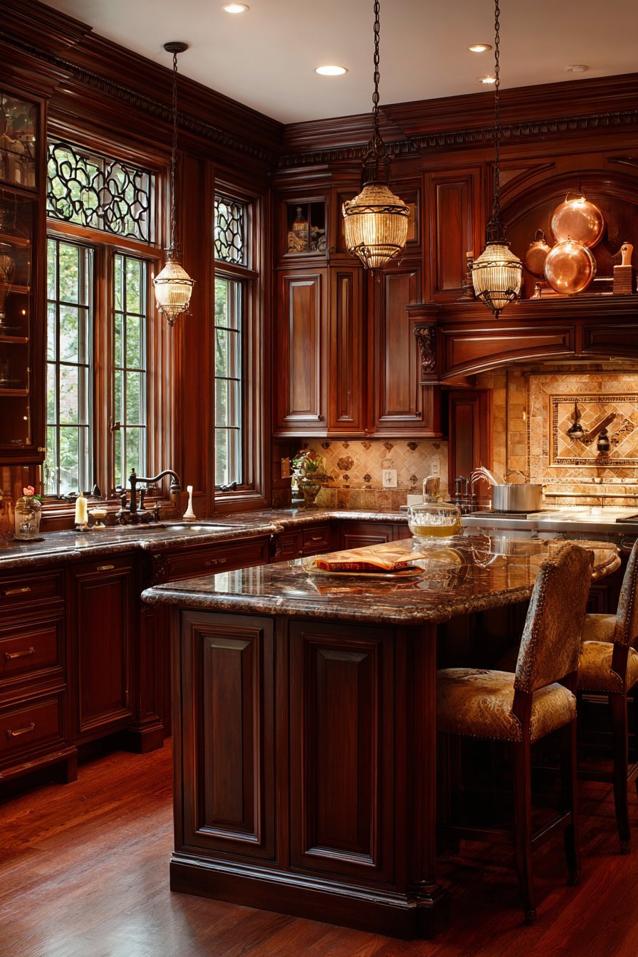 Warm Traditional Cherry Wood Richness