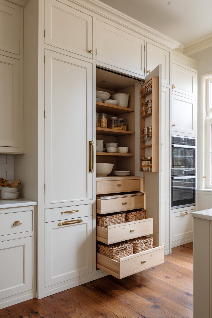 Floor-to-Ceiling Pantry Organization