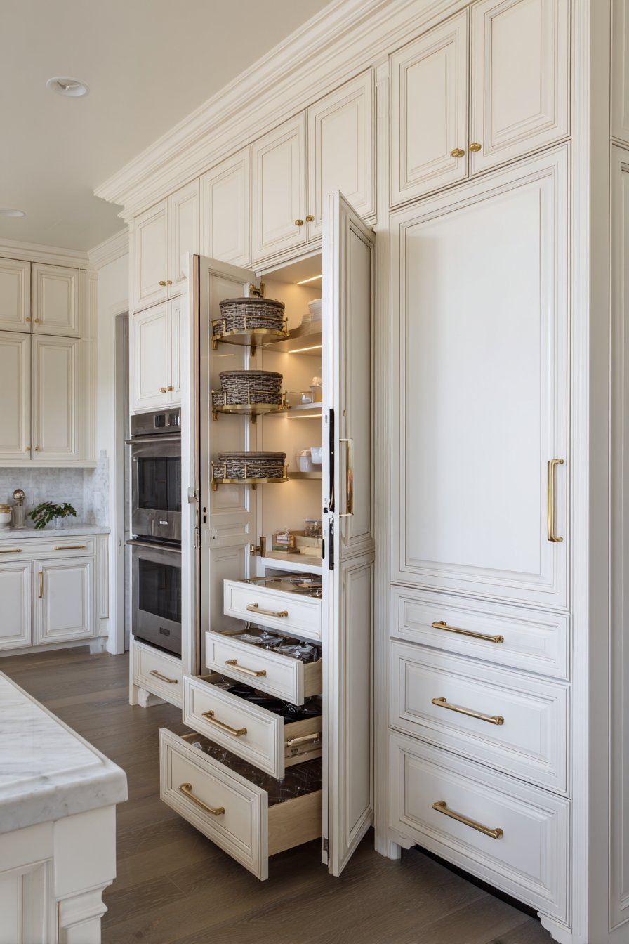 Floor-to-Ceiling Pantry Organization