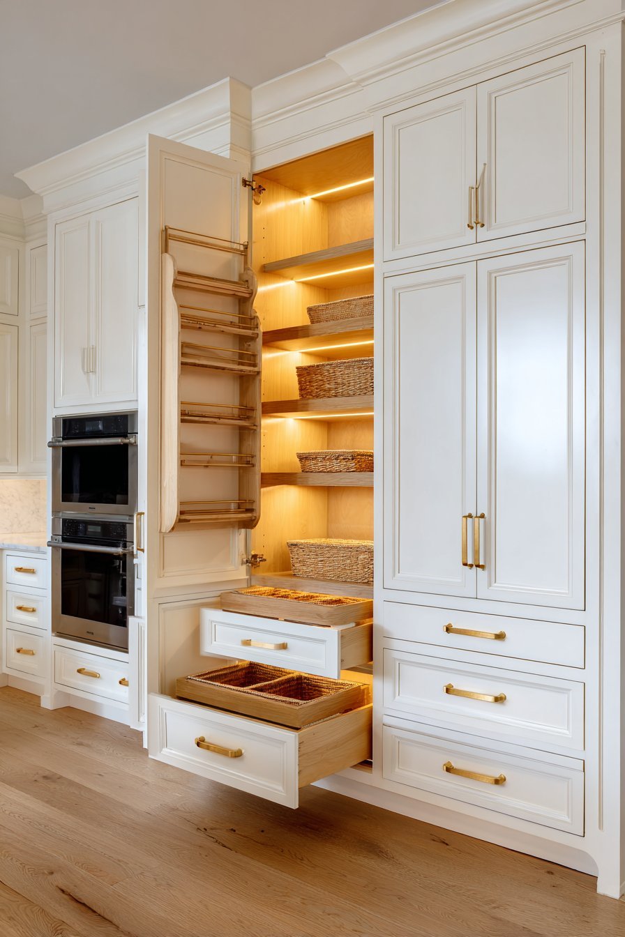 Floor-to-Ceiling Pantry Organization