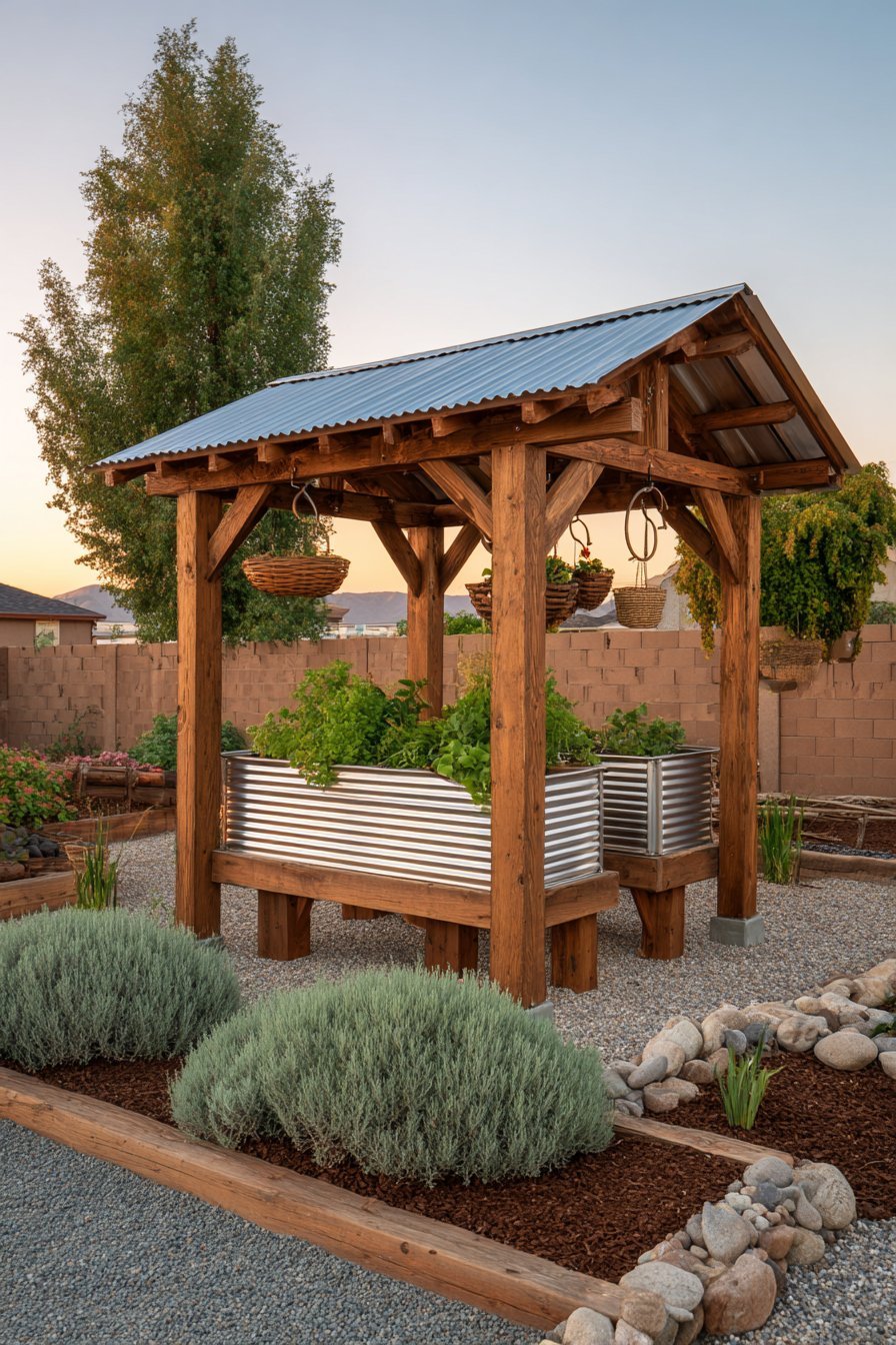 Elevated Garden Beds for Protection