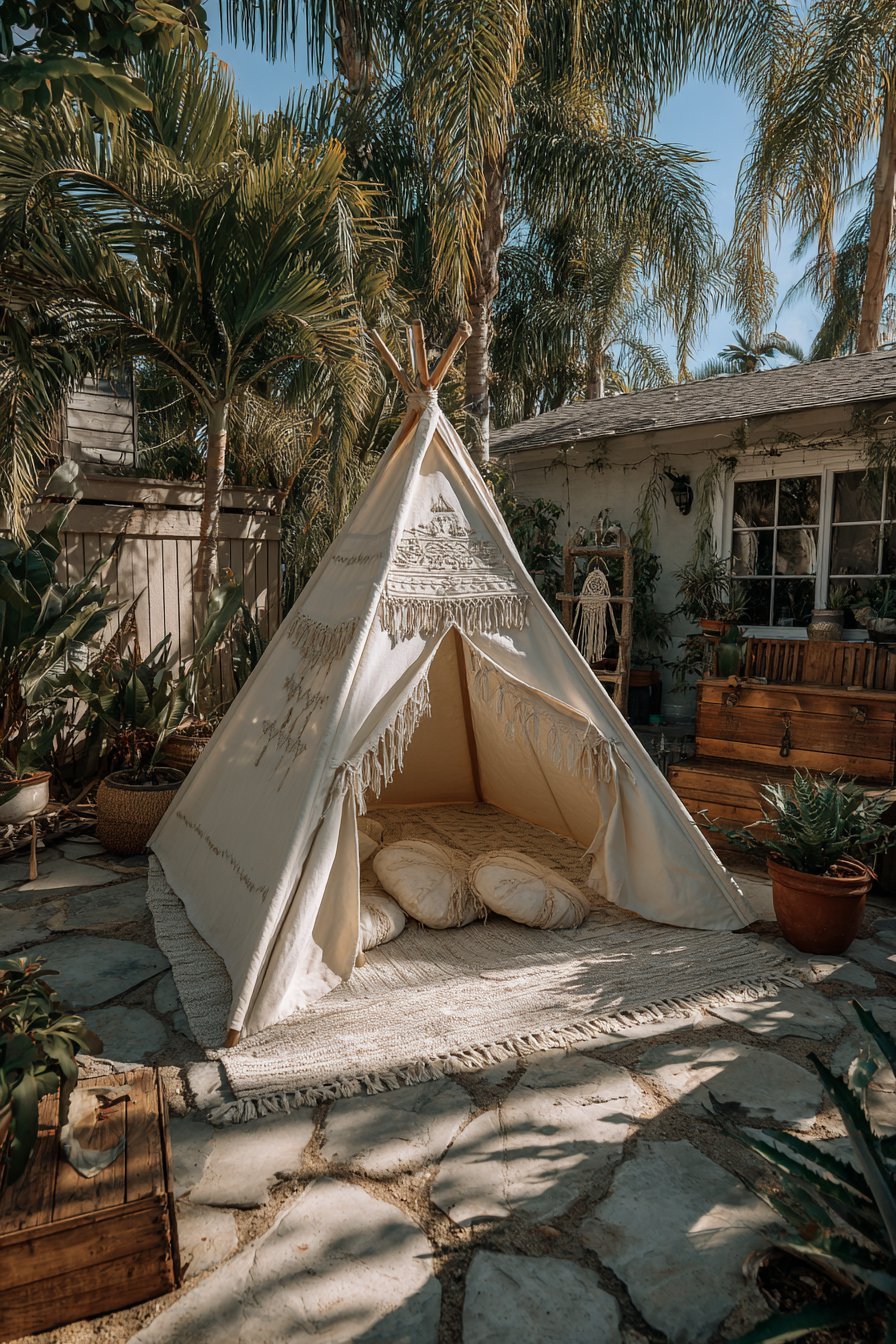 Canvas Teepee Nomadic Haven