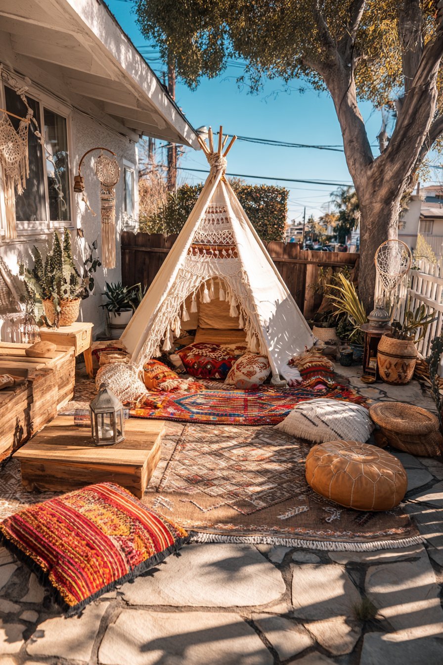 Canvas Teepee Nomadic Haven