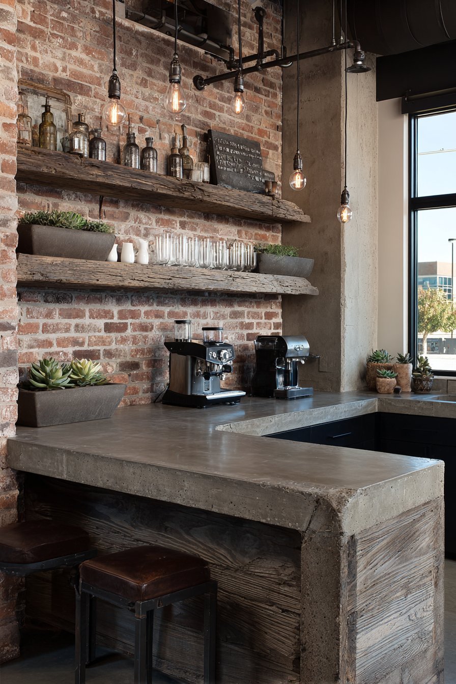 Industrial Modern Exposed Brick