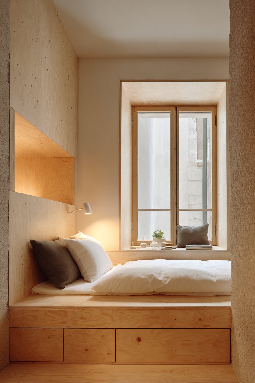 Built-In Sleeping Platform