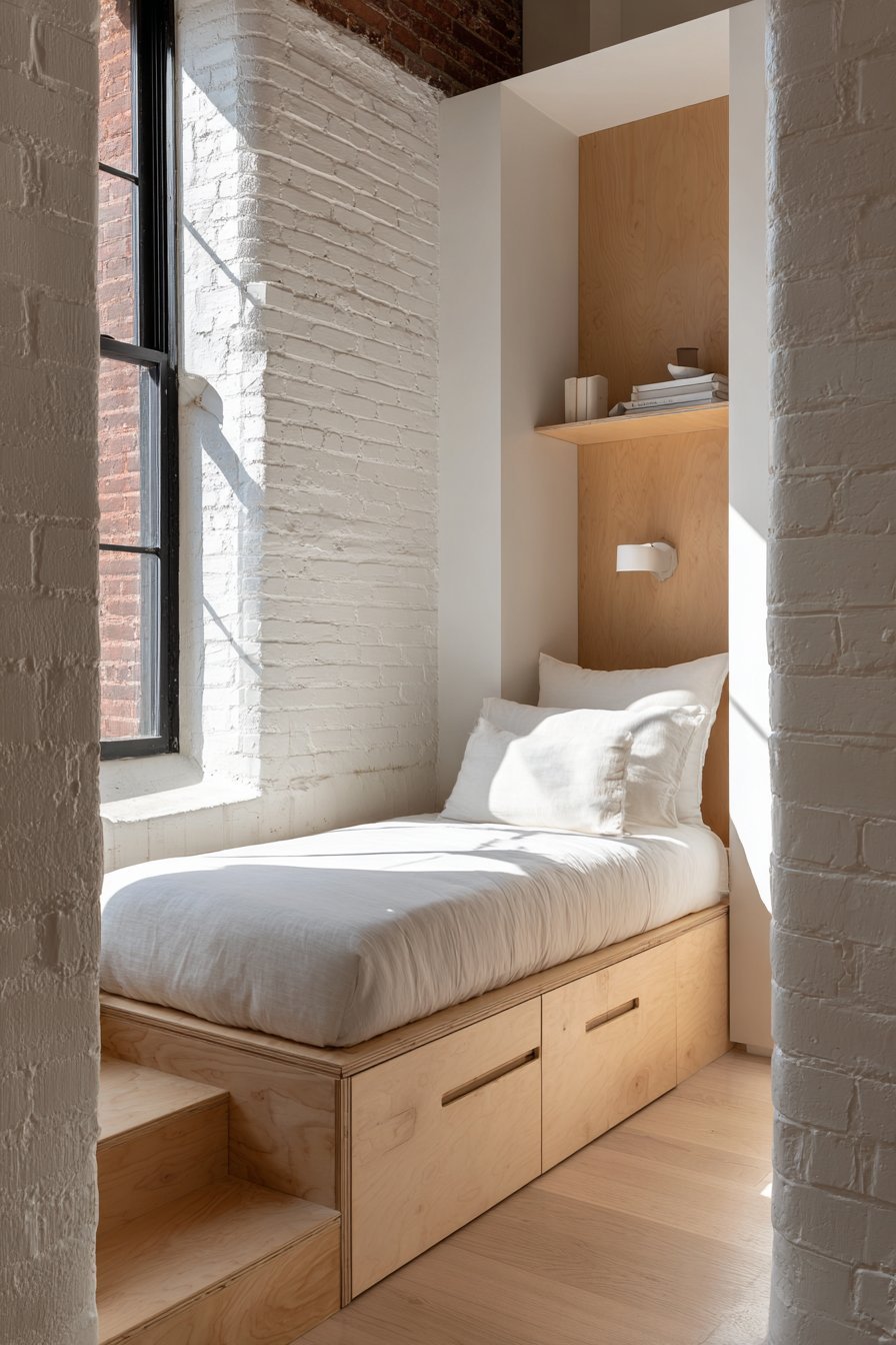 Built-In Sleeping Platform