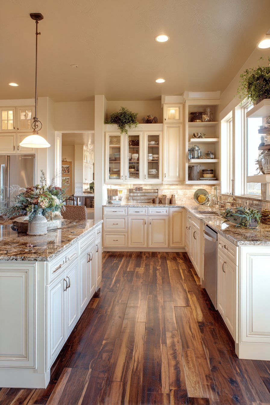 Transitional Cream Island Focus