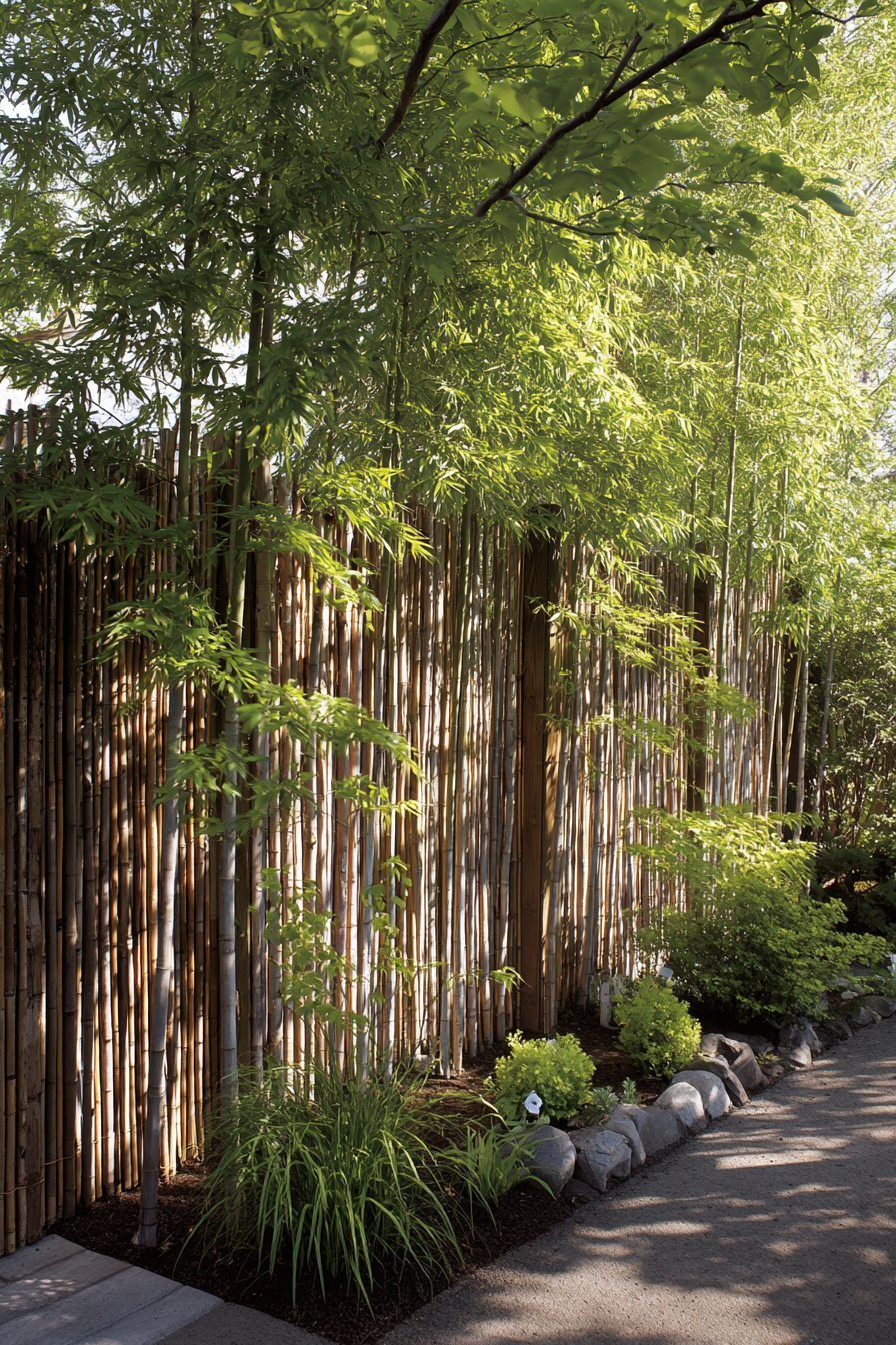 Bamboo Privacy Screen Division