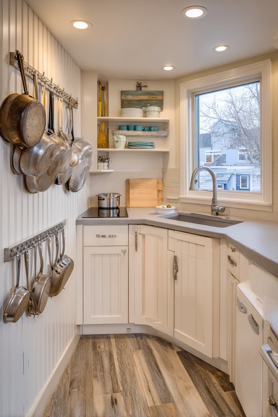 Corner Storage Solutions with Lazy Susan System