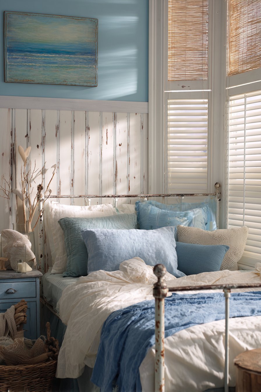 Coastal White Beadboard Design