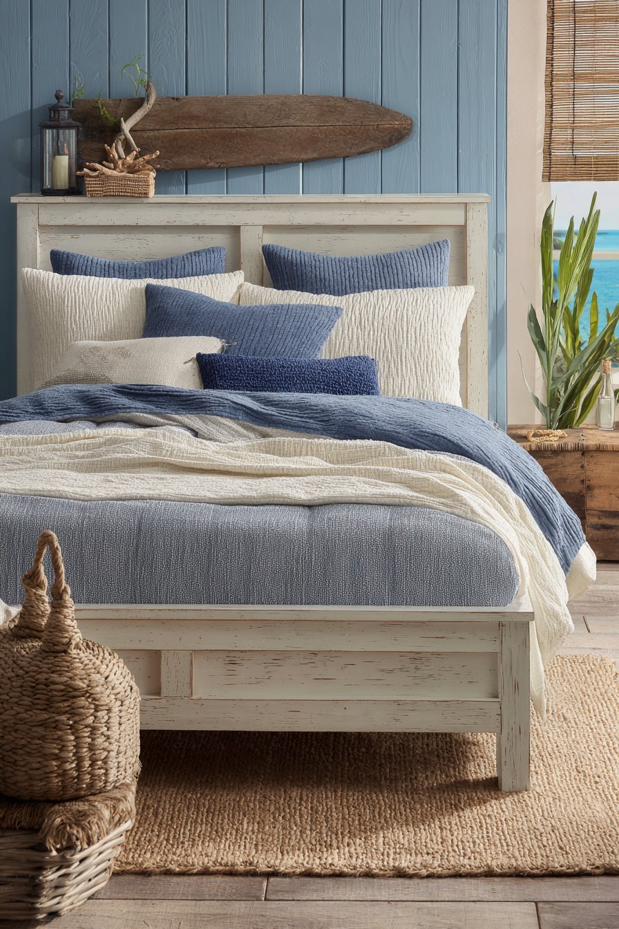 Coastal White Beadboard Design