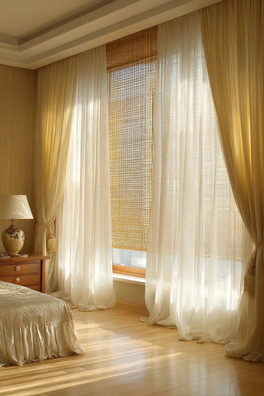 Layered Window Treatment