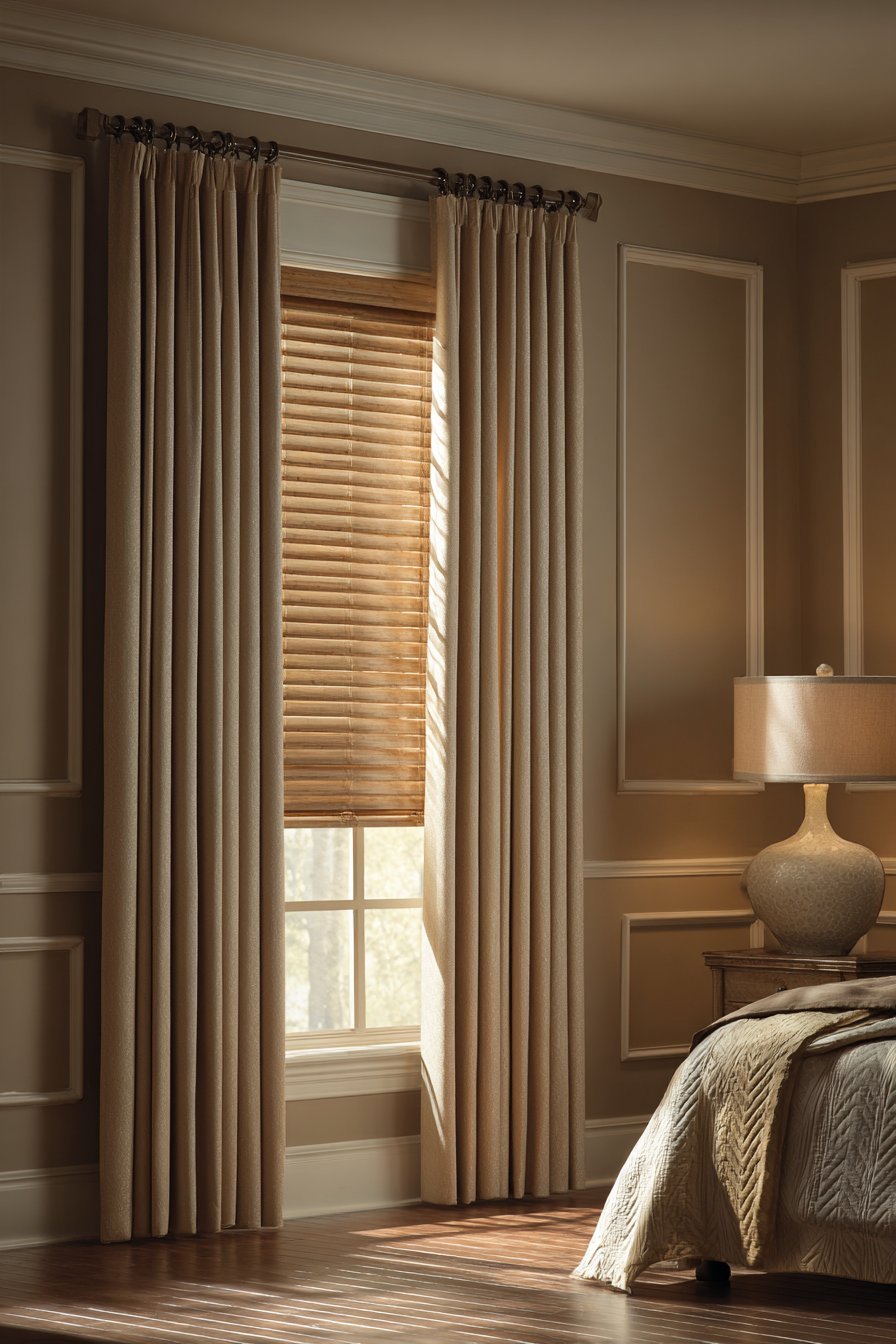 Layered Window Treatment