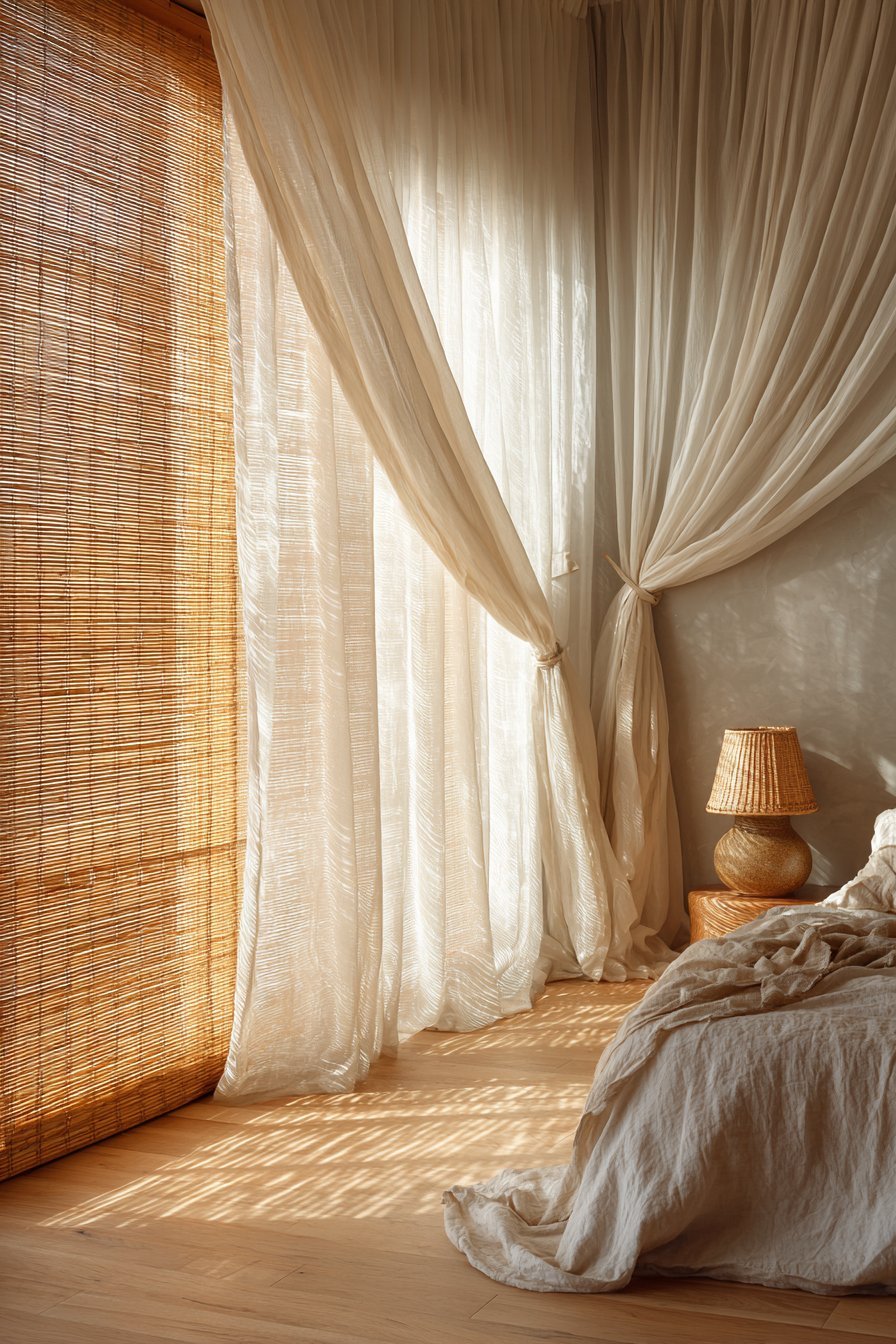 Layered Window Treatment