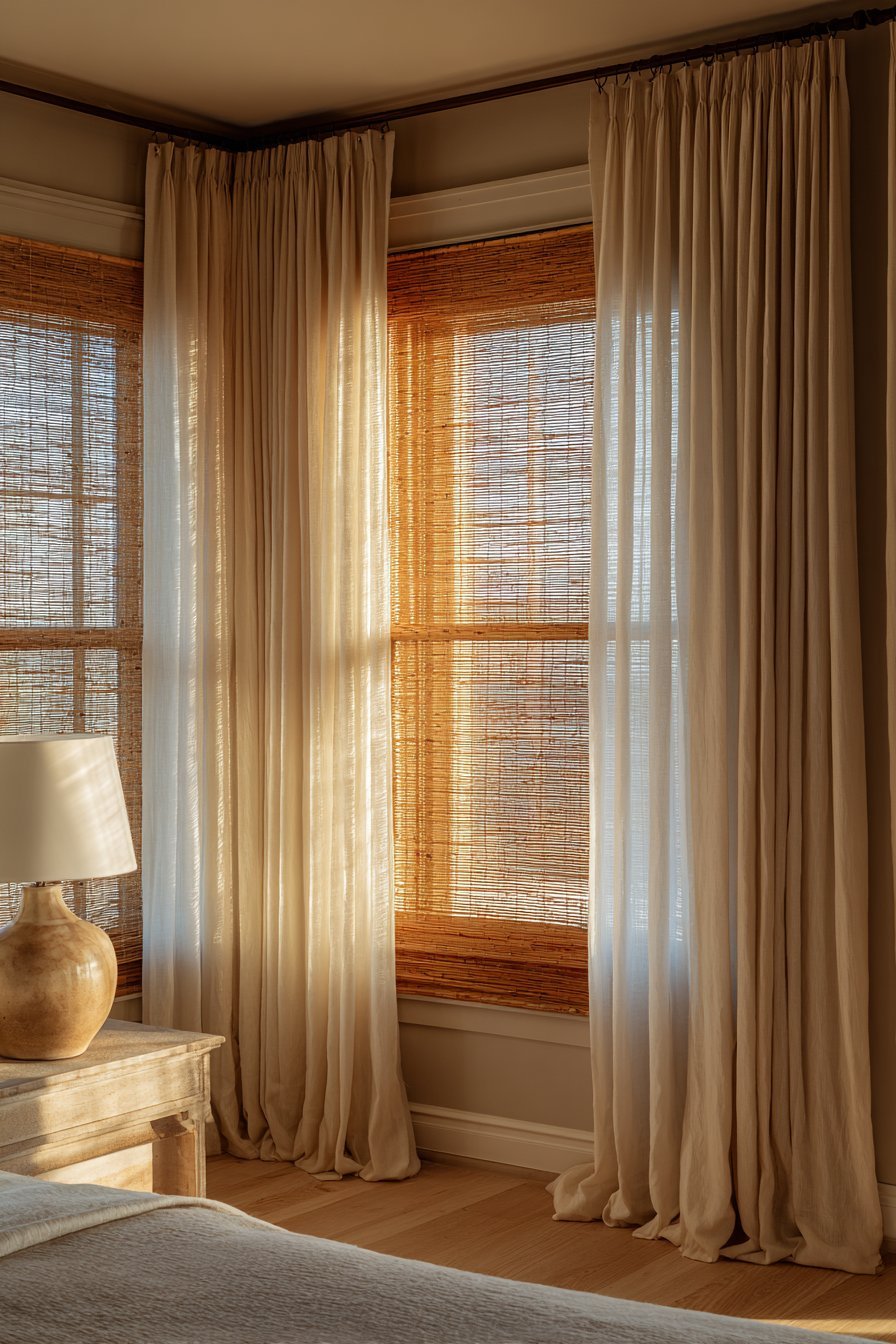 Layered Window Treatment