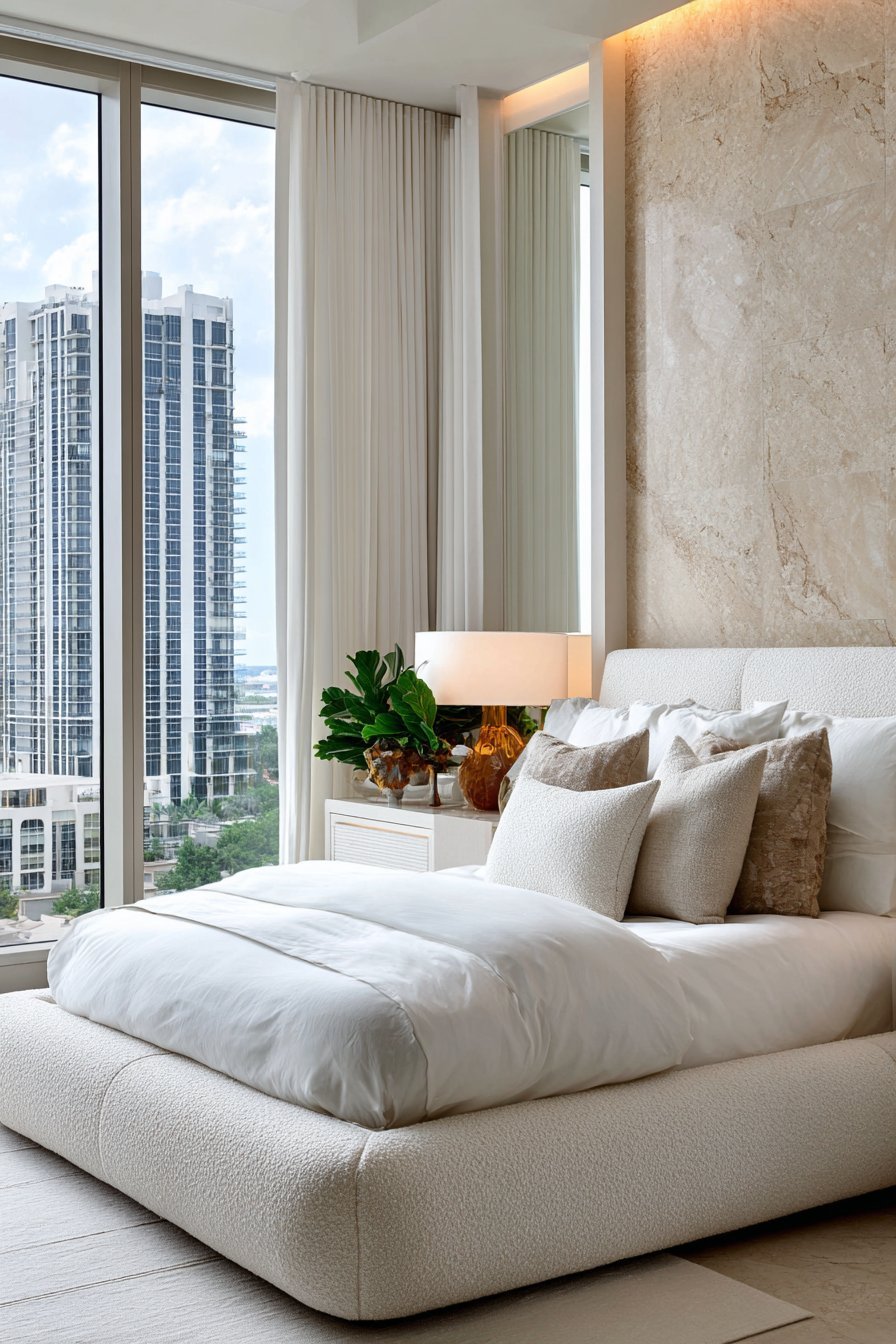 Contemporary Bouclé Sophistication