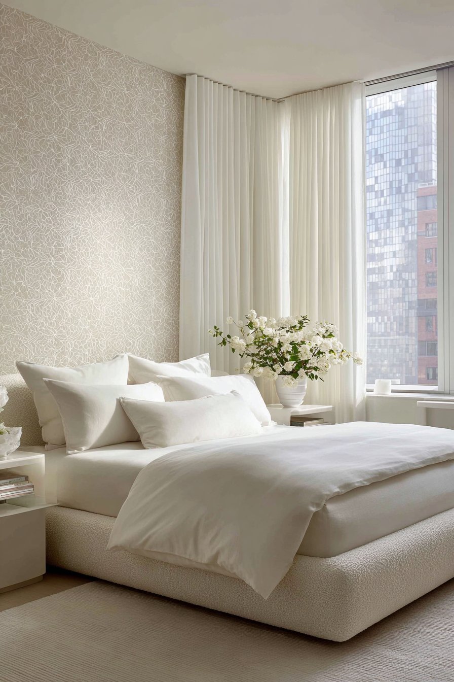 Contemporary Bouclé Sophistication