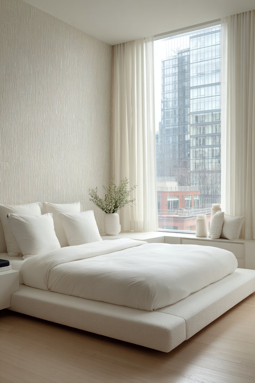 Contemporary Bouclé Sophistication