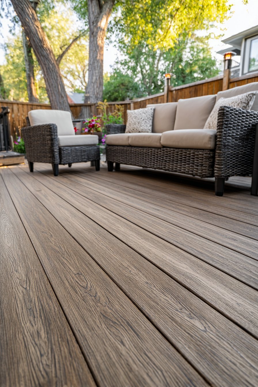 Composite Decking Tile Upgrade