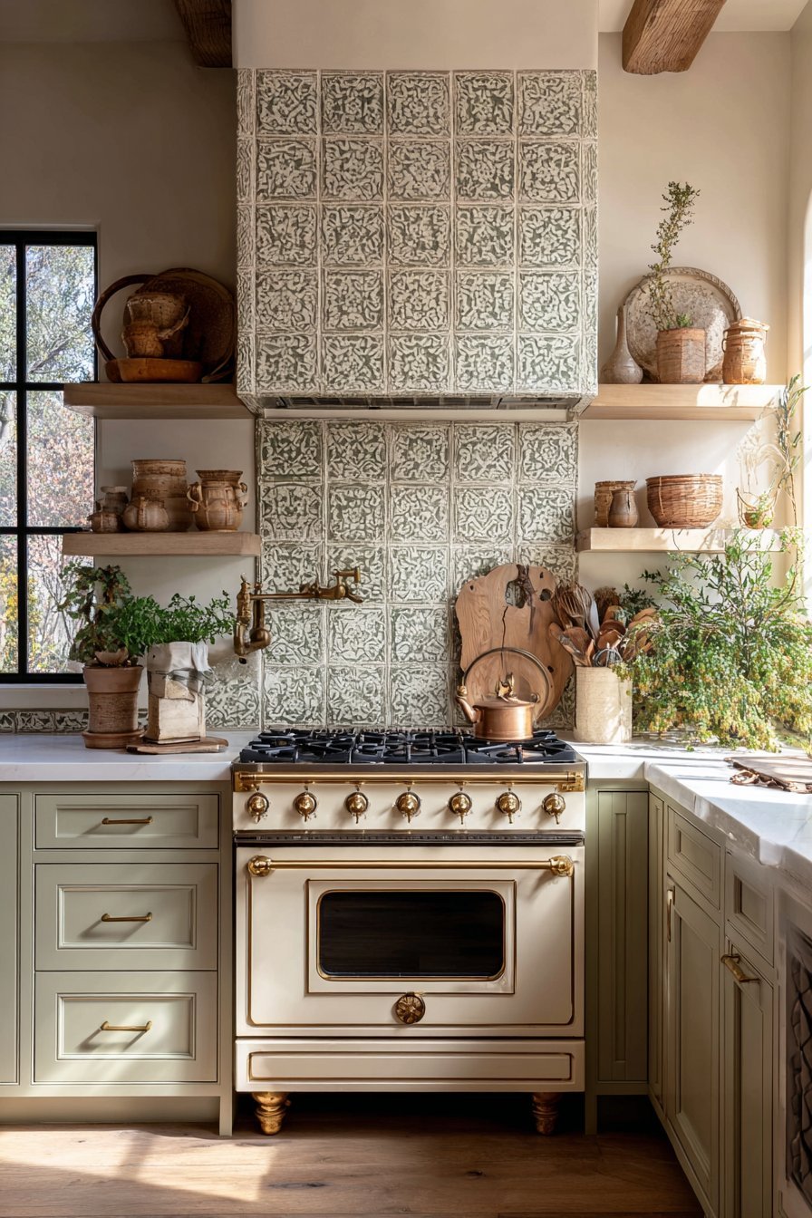 Vintage-Style Range Cooking Zone