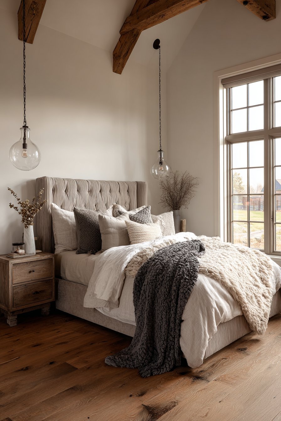 Statement Upholstered Headboard