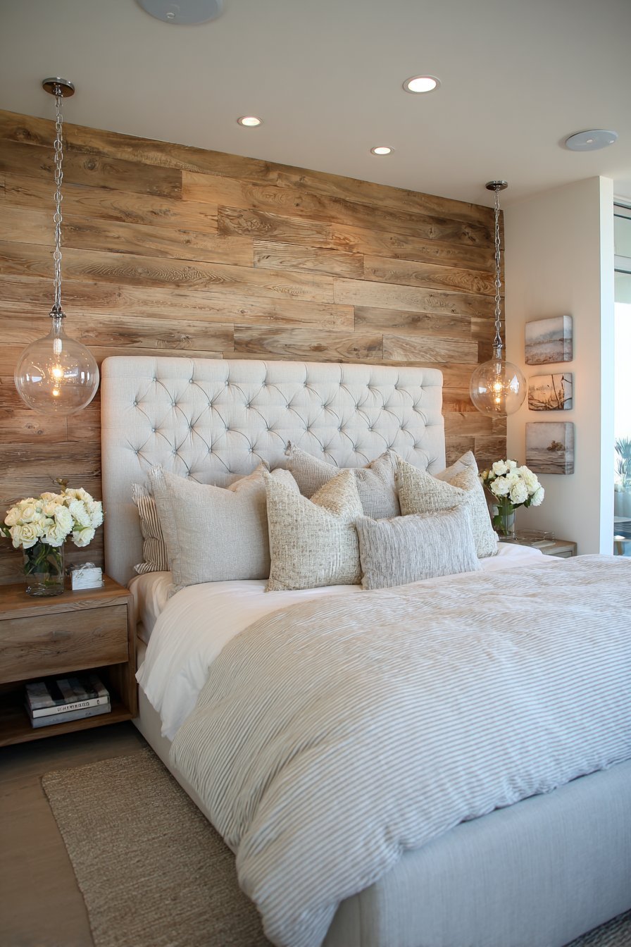 Statement Upholstered Headboard