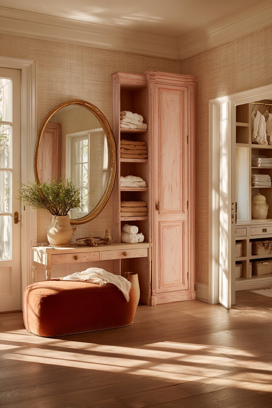 Vintage Vanity Dressing Area