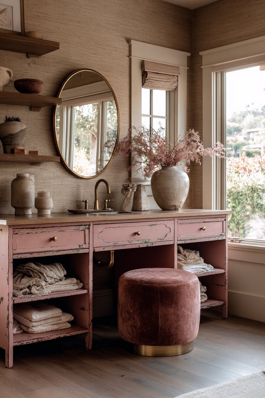 Vintage Vanity Dressing Area