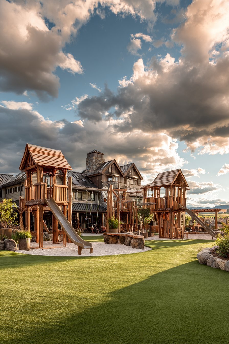 Multi-Generational Family Activity Playground