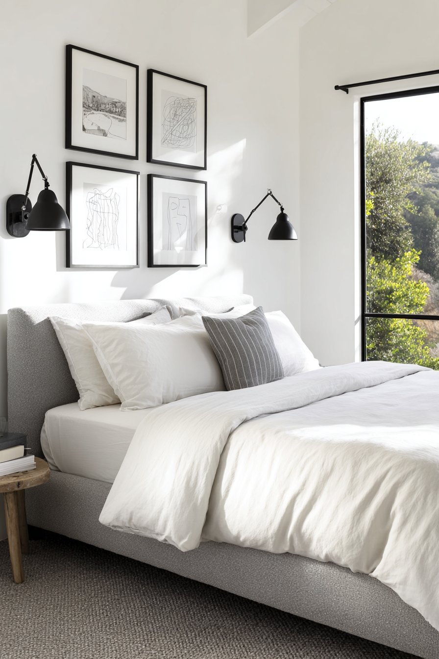 Curated Gallery Wall Focus