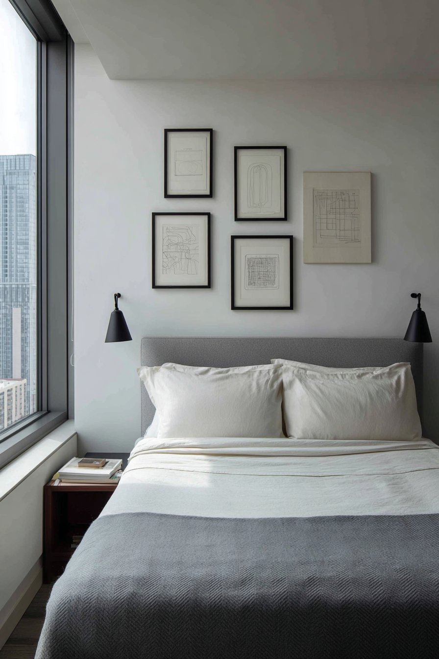 Curated Gallery Wall Focus