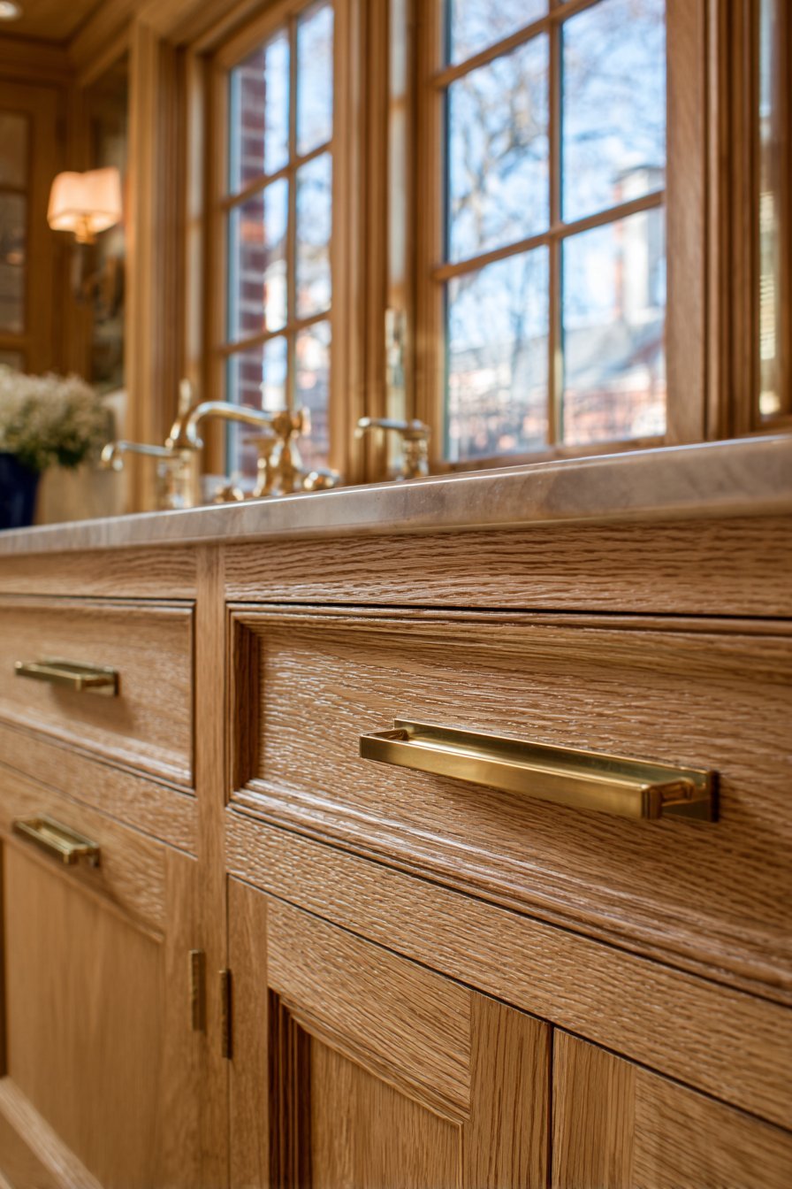 Transitional Inset Door Construction