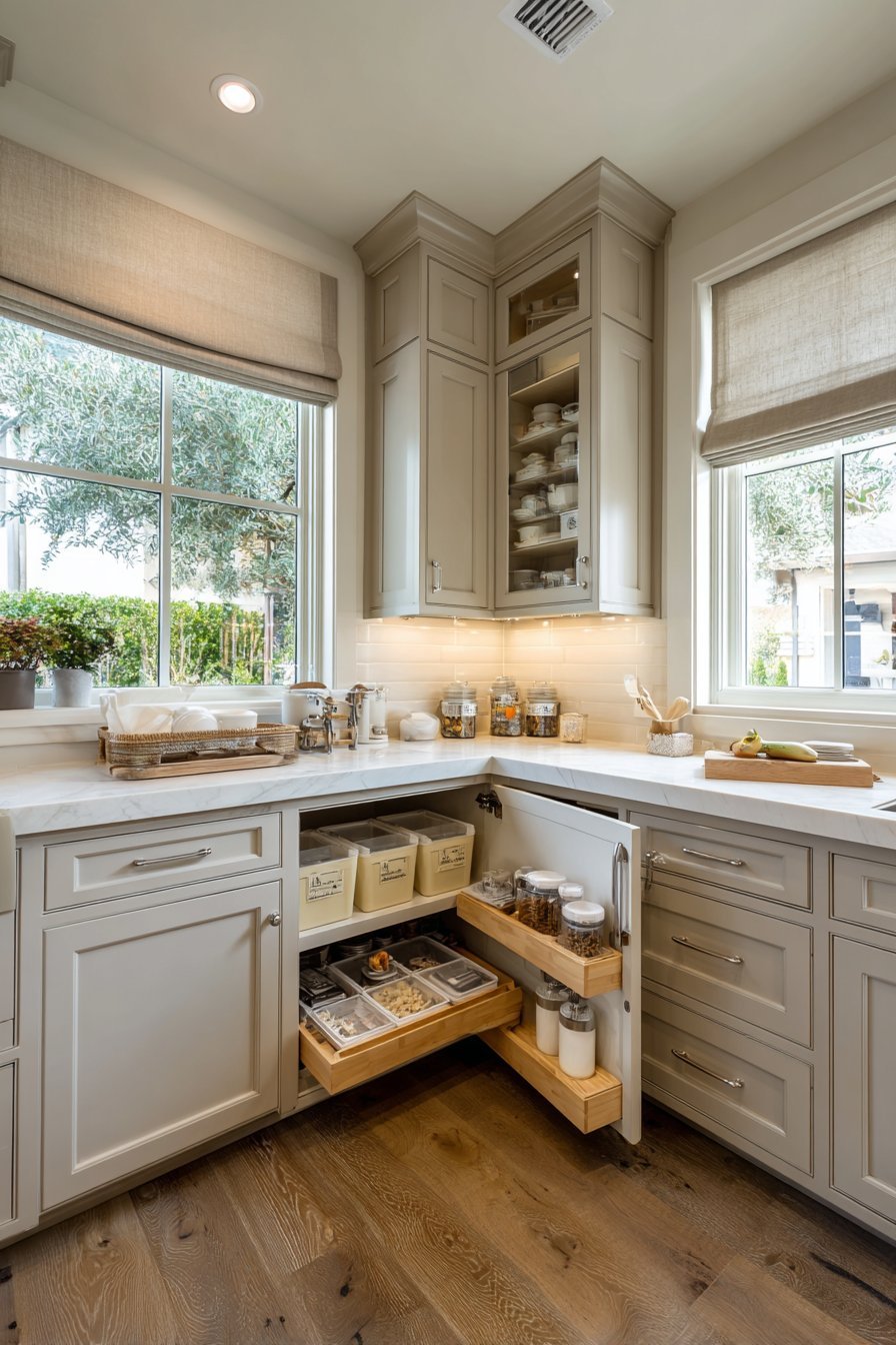 Custom Corner Cabinet Solutions