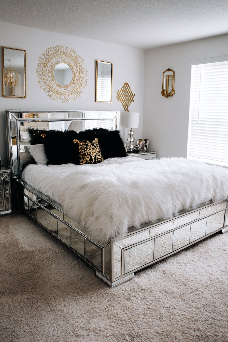 Modern Glam Mirrored Surfaces