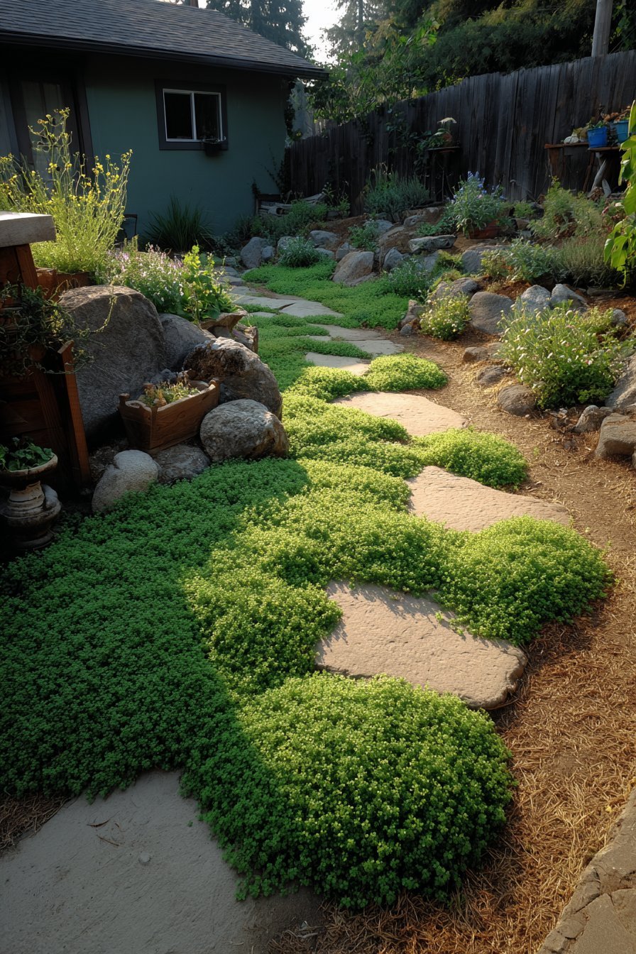 Wood Chip Pathway System