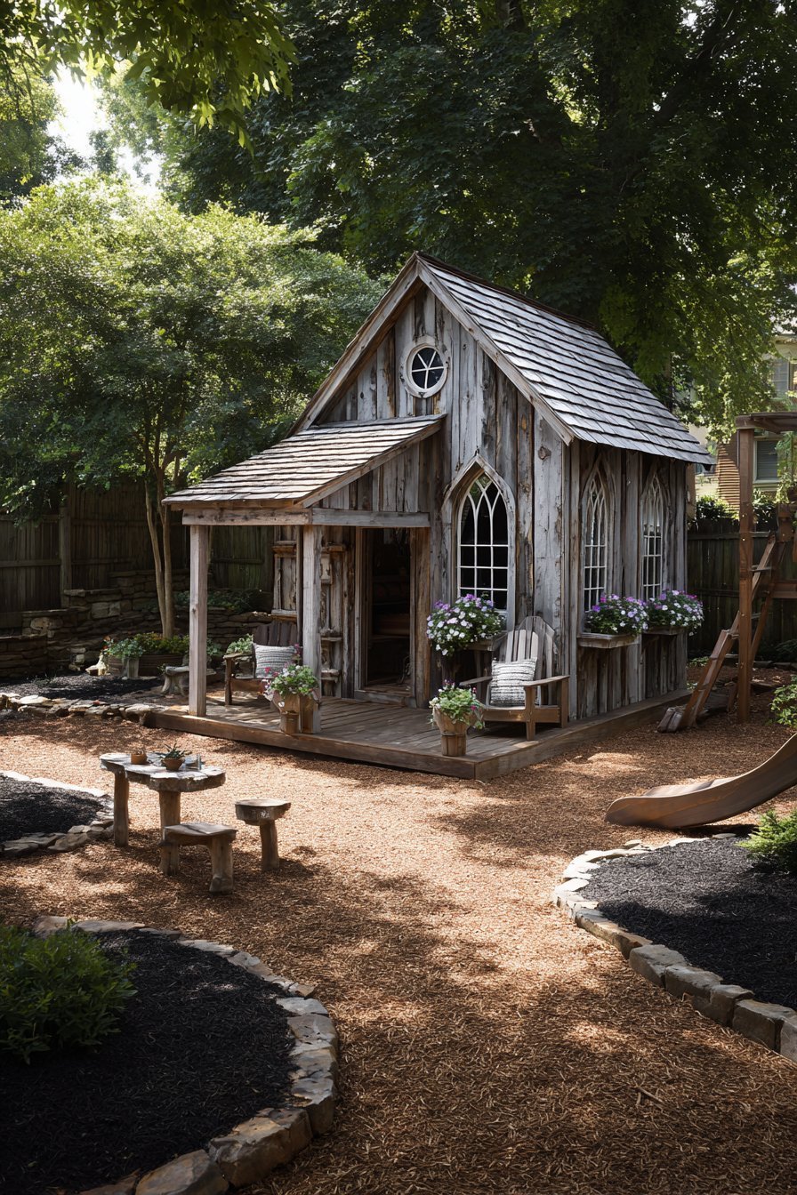 Cedar Shingle Garden Playhouse