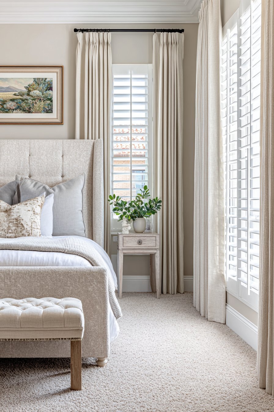 Transitional Upholstered Sophistication