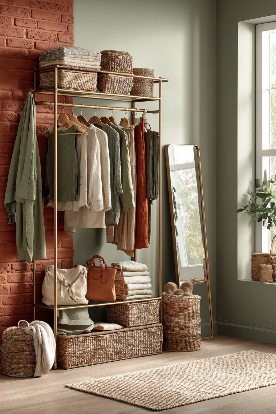 Exposed Clothing Storage