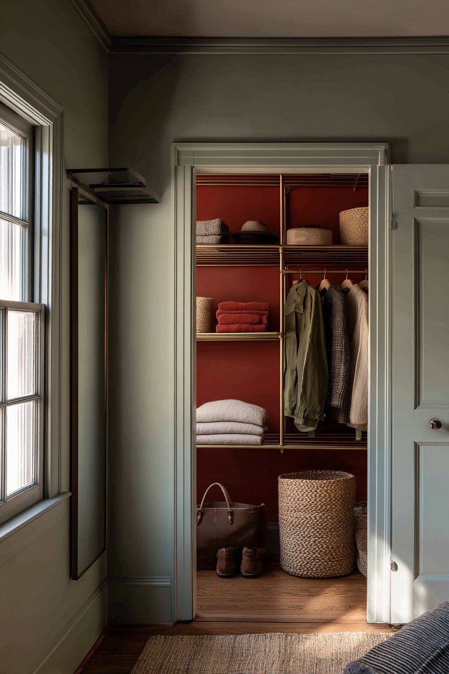 Exposed Clothing Storage