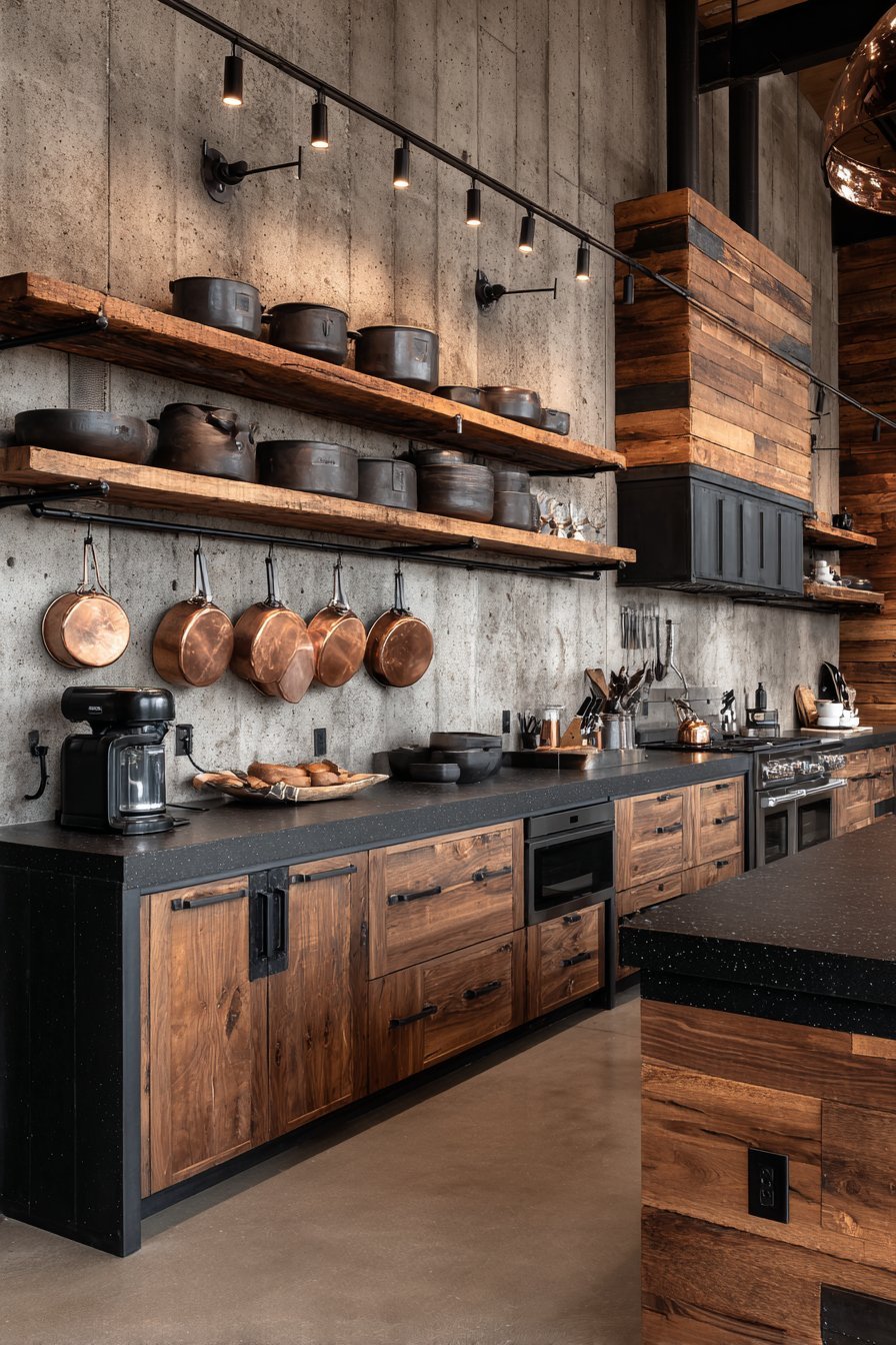 Polished Concrete with Integral Sink