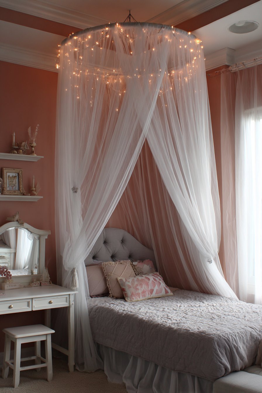 Dreamy Canopy Bed Retreat