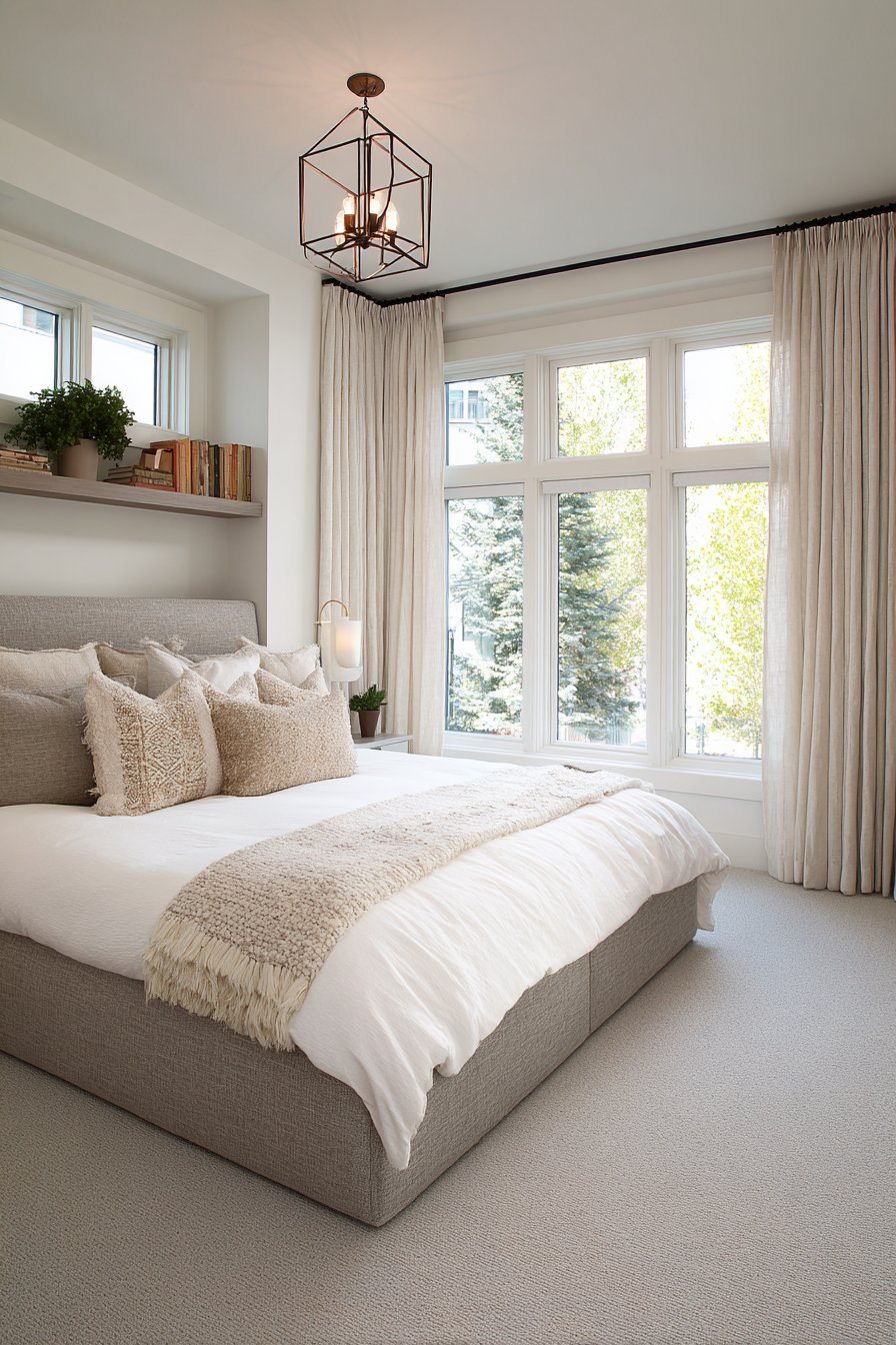 Corner Window Light Maximization