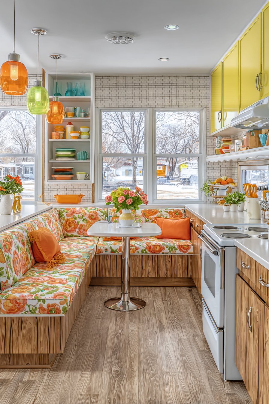 Yellow and Wood Warmth