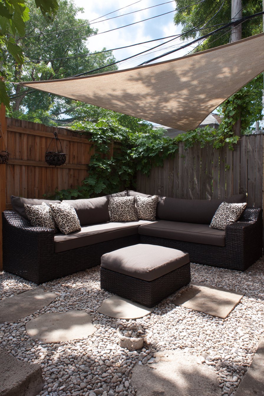 Recycled Concrete Patchwork with Sedum