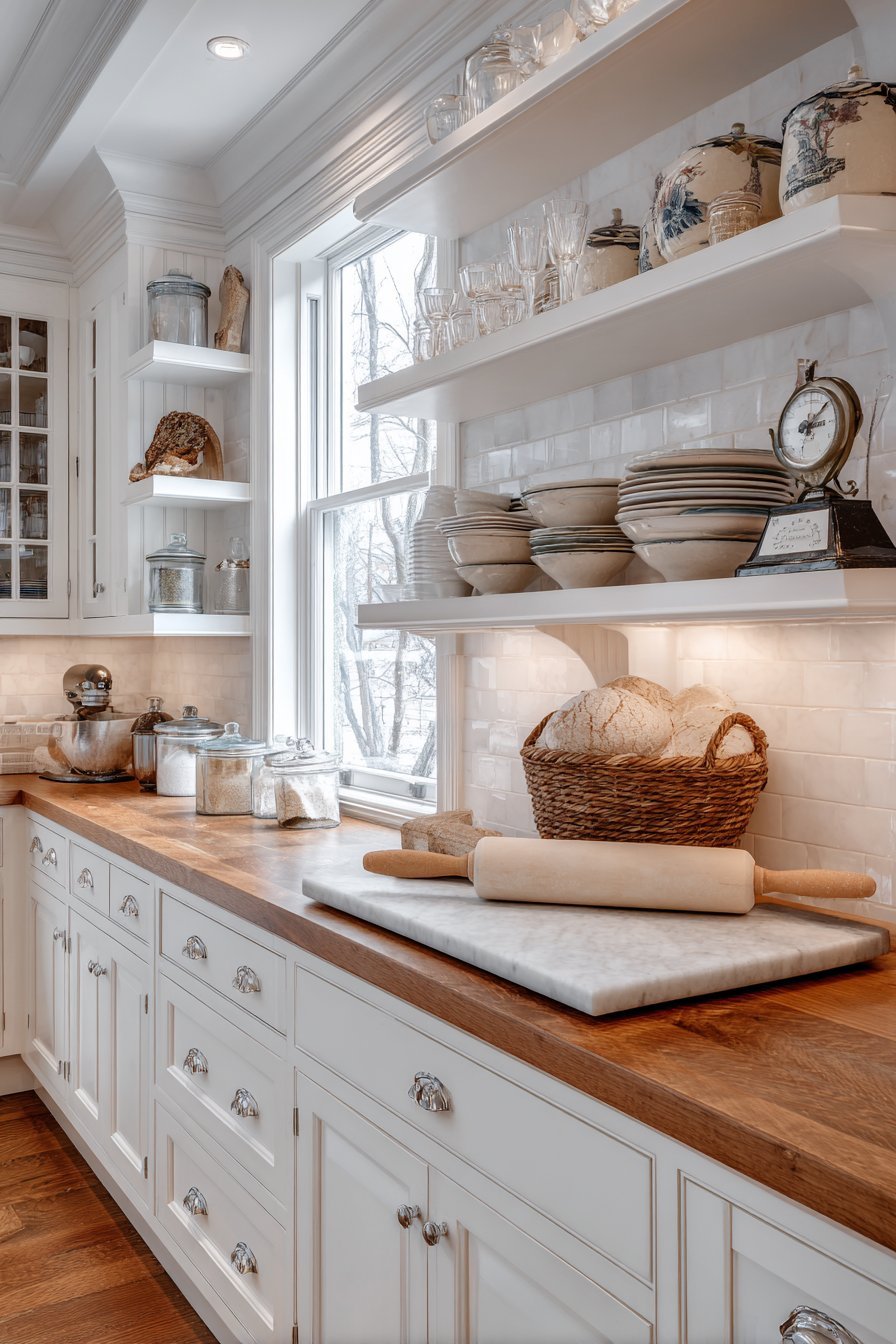 Marble Pastry Workspace