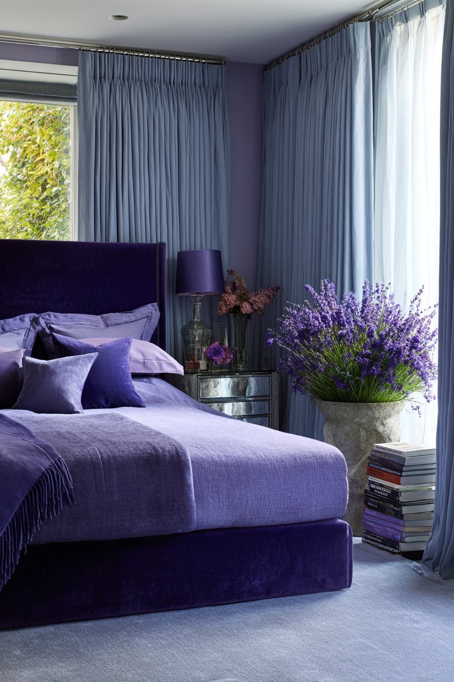 Analogous Purple Harmony