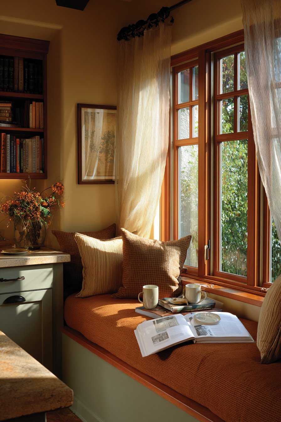 Window Seat Reading Nook
