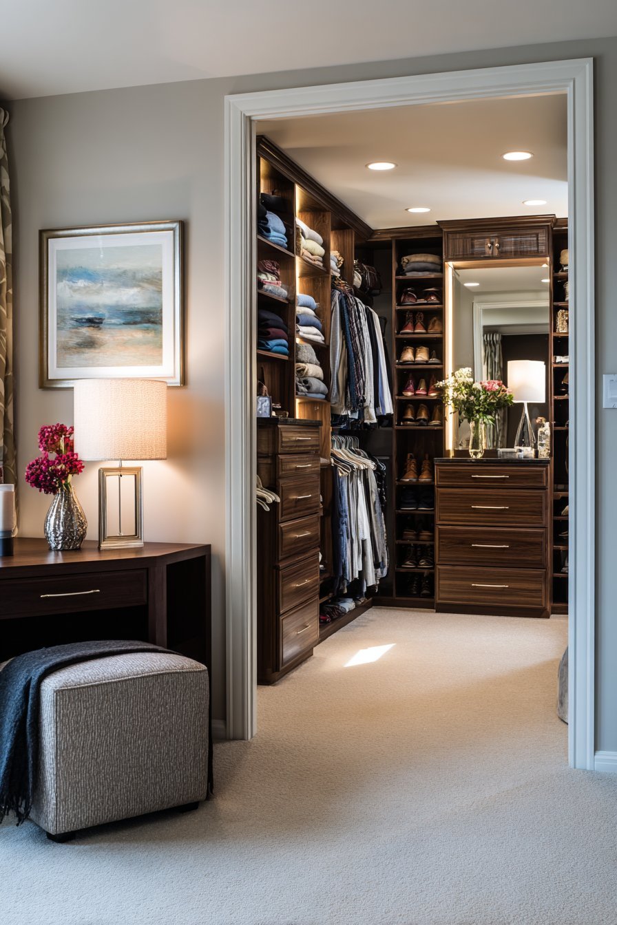 Organized Closet Integration