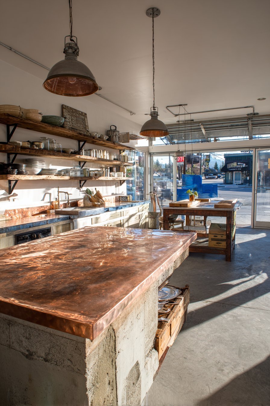 Dramatic Overhead Mechanical Systems