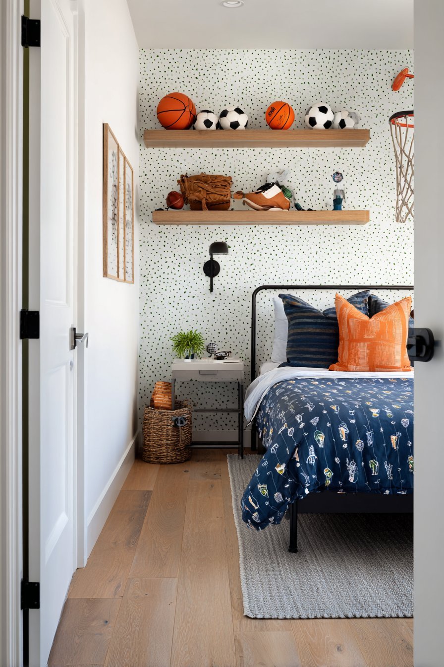 Athletic-Inspired Sports Room